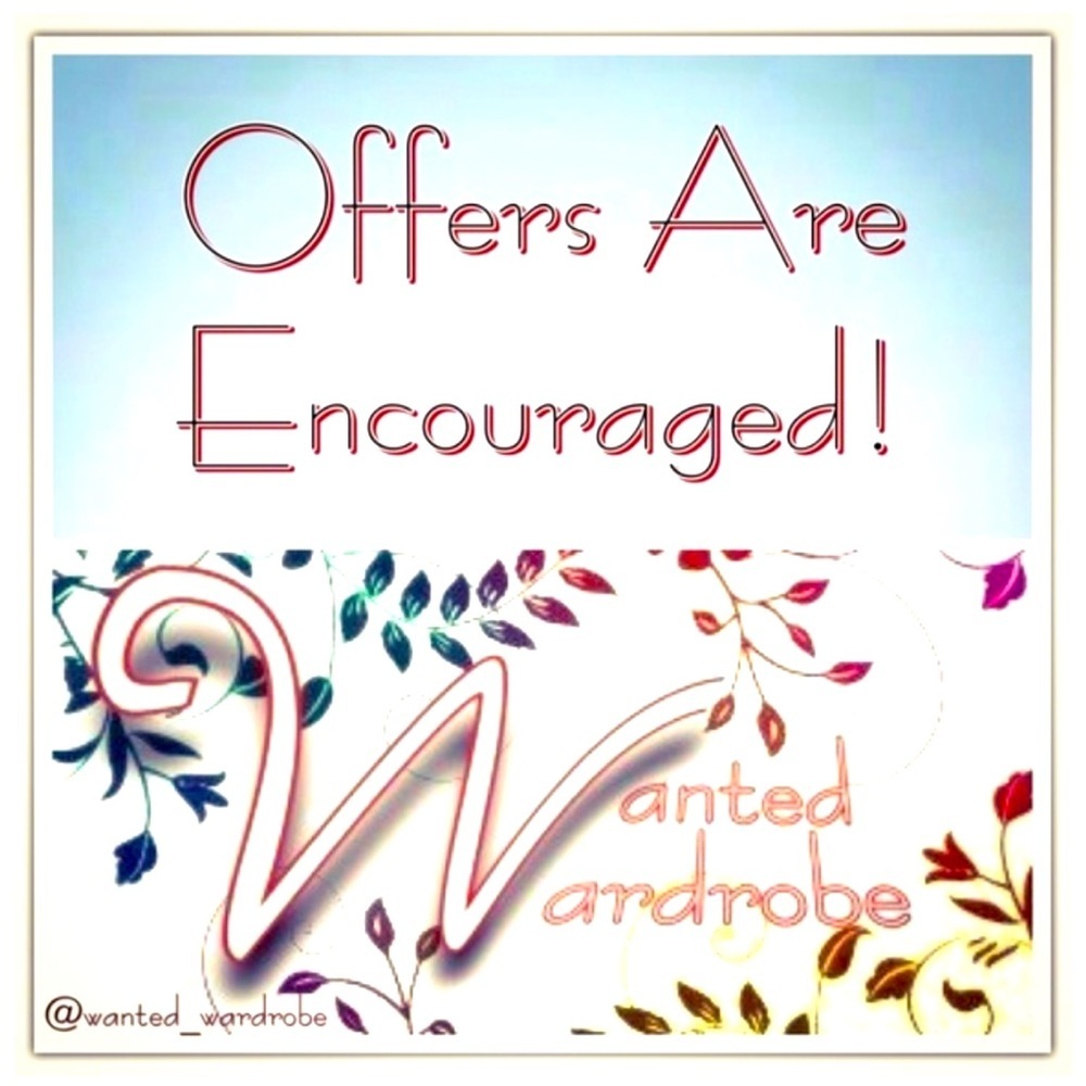 Please make me an offer!  Happy Poshing!!
